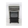 Kings 60cmx60cm 3 Gas + 1 Electric Cooker, Glass Lid-Marble Grey 1