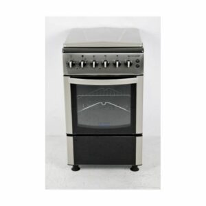 Kings 60cmx60cm 3 Gas + 1 Electric Cooker, Glass Lid-Marble Grey 1