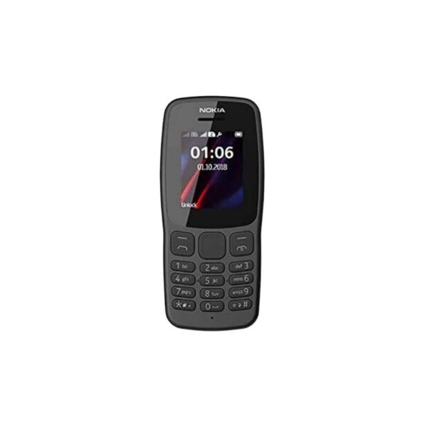 CON-ELE-01017SS-Nokia 106 Dual Sim Phone -Black