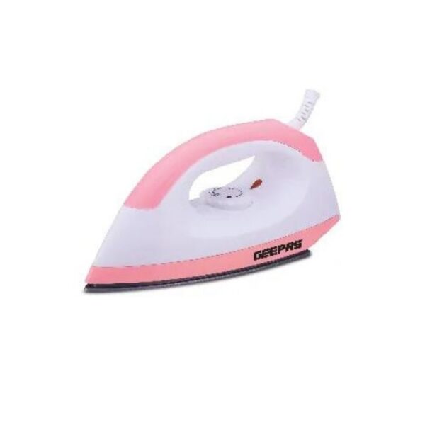 CON-ELE-01036SS-Geepas 1200W Dry Iron For Perfectly Crisp Ironed Clothes (1)