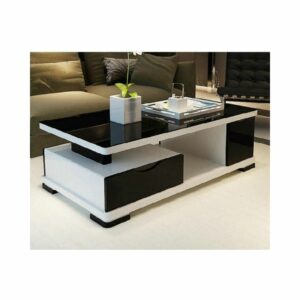 HOM005SS-Black-and-White-Centre-Table