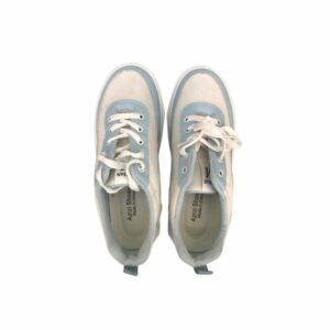 Azizi Shoes White & Blue Size 38