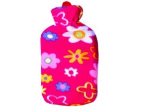 Rubber Hot Water Bottle With Bag, Size: 2 L
