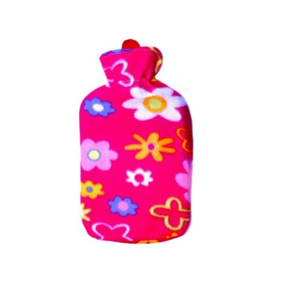 Rubber Hot Water Bottle With Bag, Size: 2 L